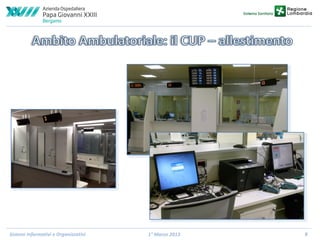 Sistemi Informativi e Organizzativi

1° Marzo 2013

8

 