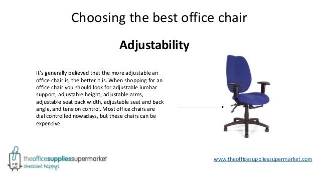 How To Alleviate Back Pain With A Good Office Chair
