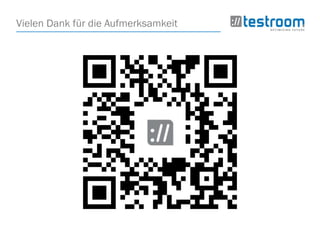 Vielen Dank für die Aufmerksamkeit
 