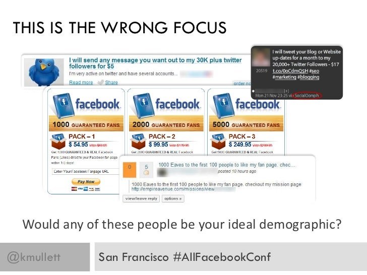 Social Media Failures and How to Avoid Them AllFacebook SF