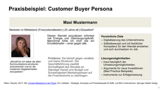Marketer im Mittelstand (Finanzdienstleister) | 25 Jahre alt | Düsseldorf
„Aktuell bin ich dabei die alten
Kommunikations-...