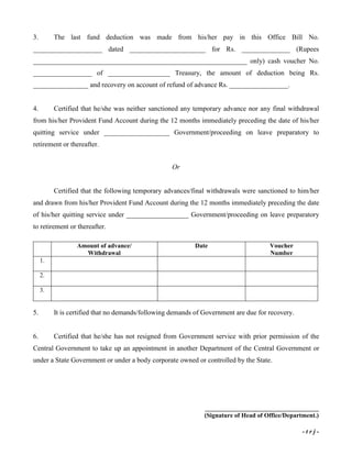 Govt Bill Form.pdf Government of India -various forms used in central government offices ...