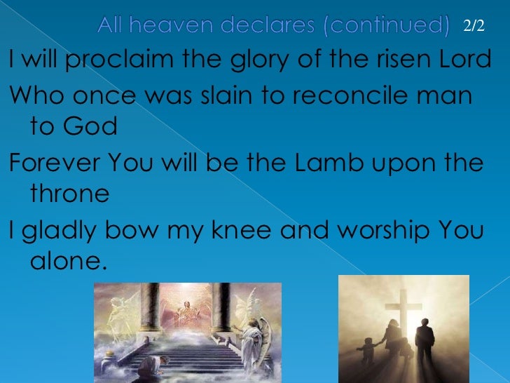 All heaven declares mp3 download buy full