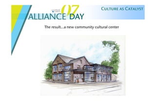 Alliance Day 07: Culture As Catalyst