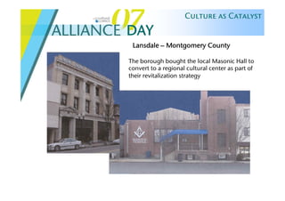 Alliance Day 07: Culture As Catalyst