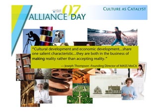 Alliance Day 07: Culture As Catalyst