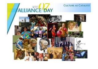 Alliance Day 07: Culture As Catalyst