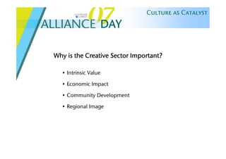 Alliance Day 07: Culture As Catalyst