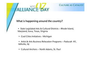 Alliance Day 07: Culture As Catalyst
