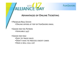 Alliance Day 2007: PhillyFunGuide & FunSavers