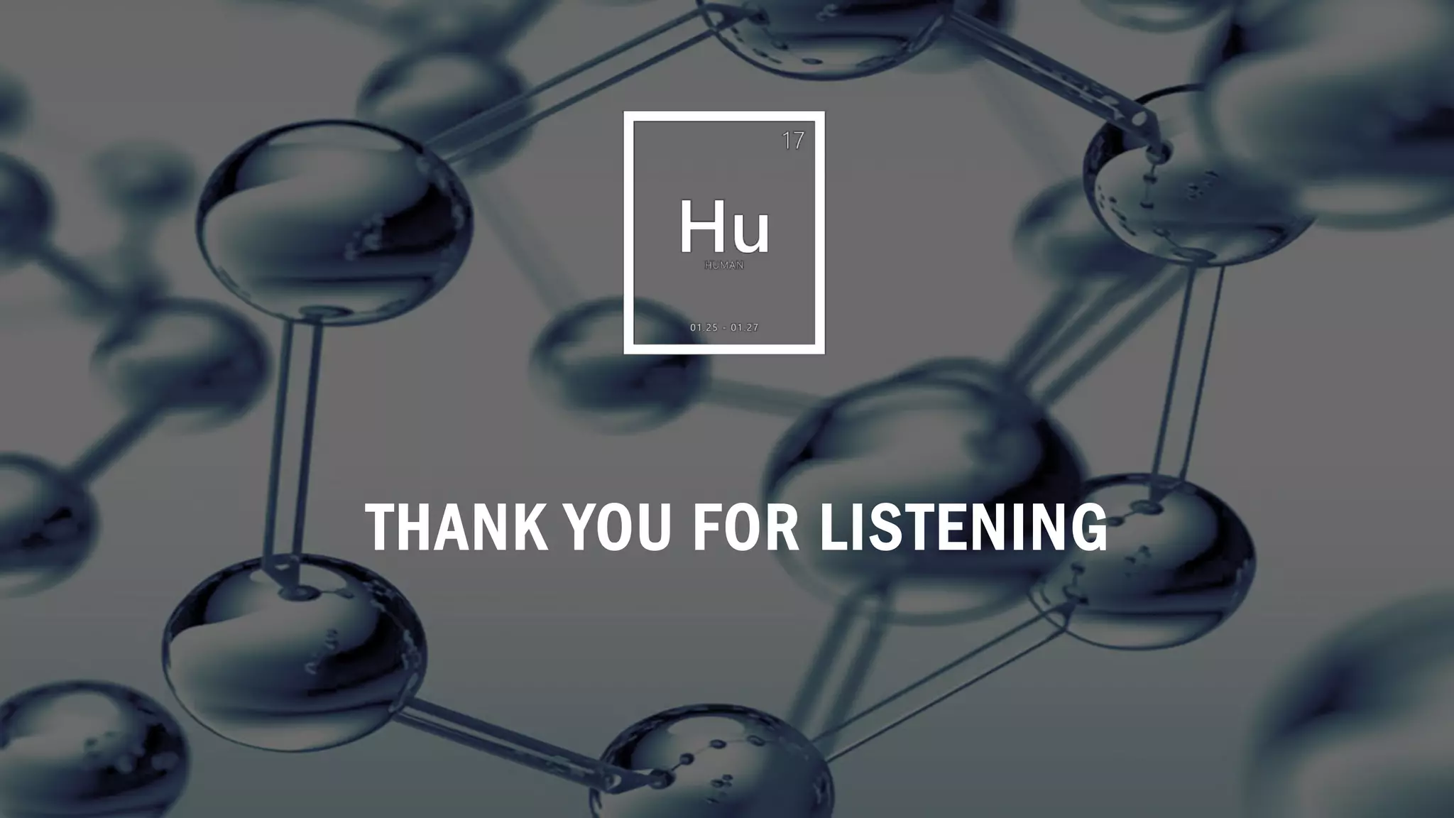 44
THANK YOU FOR LISTENING
 