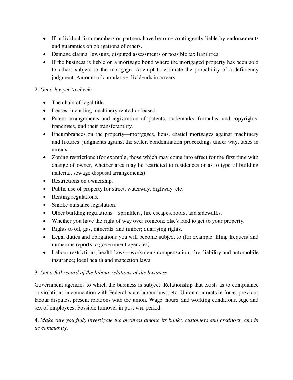 What To Remember Before Buying An Established Business