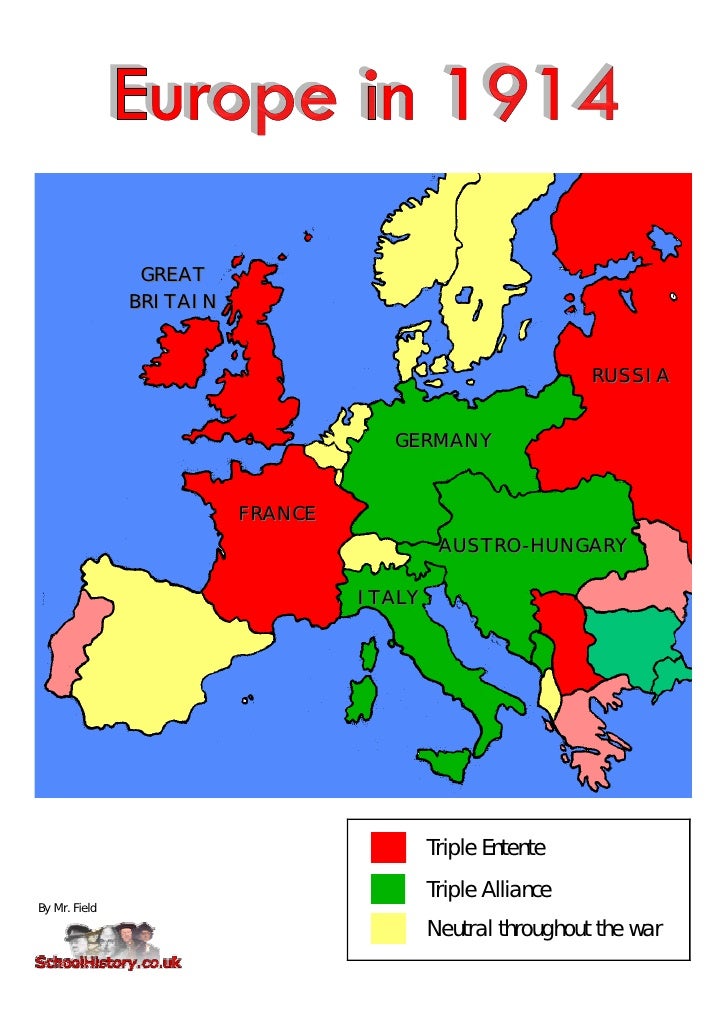 Alliances Map