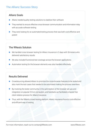 Allianz Case Study | PDF