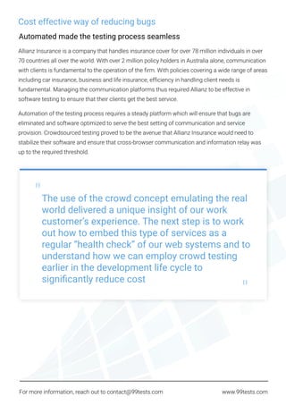 Allianz Case Study | PDF