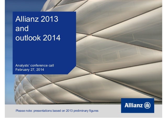 Allianz Group Financial Results 13