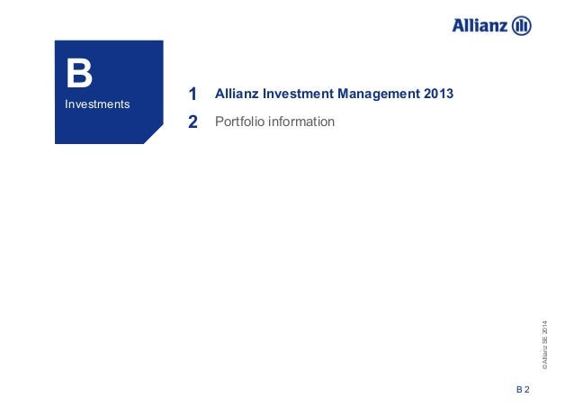 Allianz Group Financial Results 13
