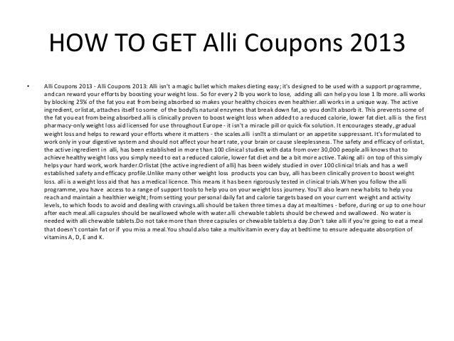 Alli Coupons 2013 Printable Alli Coupons 2013 Alli Coupons 2013 Printable Alli Coupons 2013