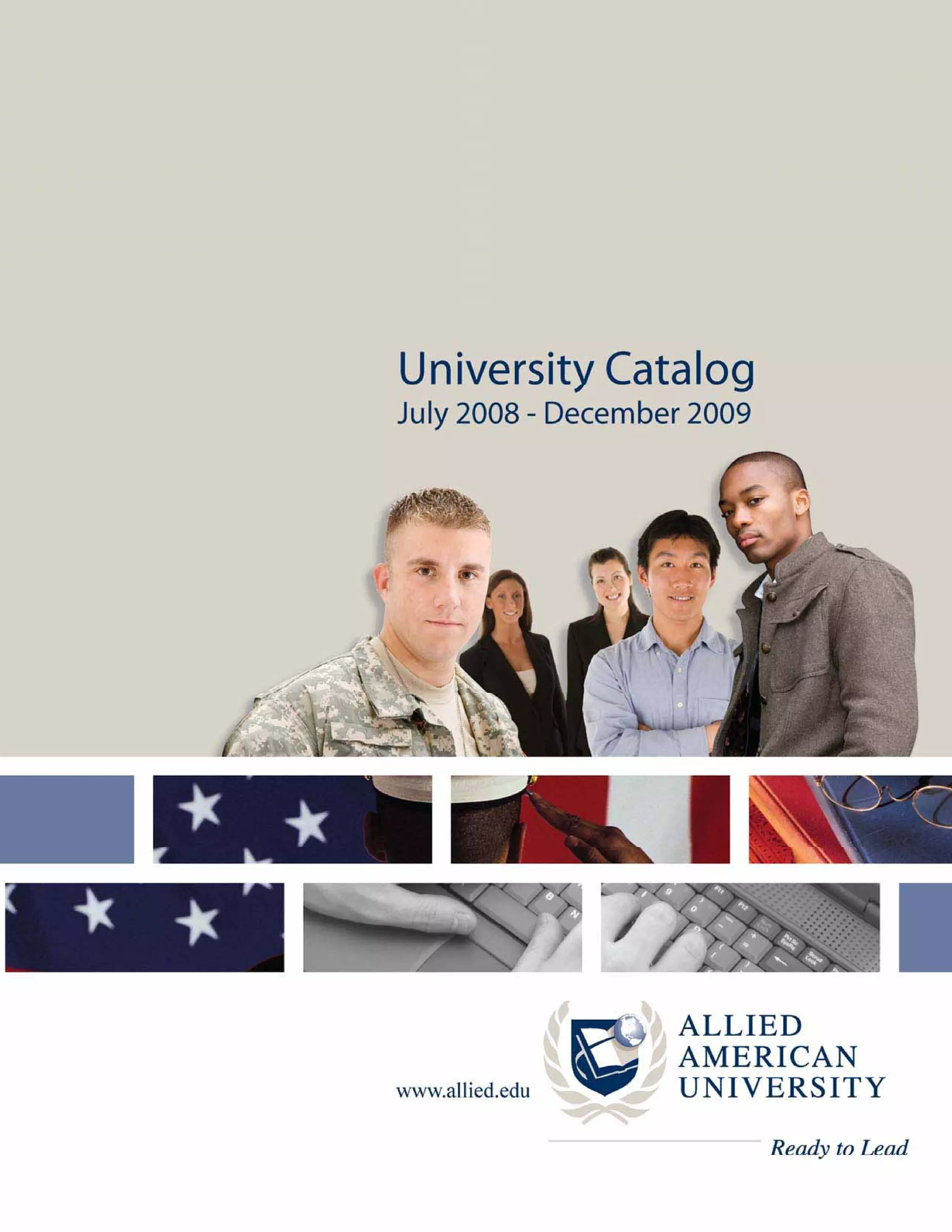 Allied American University Online Course Catalogue PDF