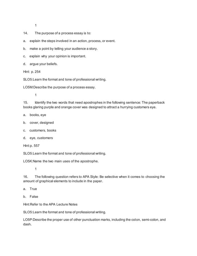 Allied american university eng 160 module 5 PDF