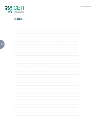 TH E S U P E R G U I D E




     Notes

     ...........................................................................................................................................................................................................................................................................
     ...........................................................................................................................................................................................................................................................................
     ...........................................................................................................................................................................................................................................................................
     ...........................................................................................................................................................................................................................................................................
     ...........................................................................................................................................................................................................................................................................
     ...........................................................................................................................................................................................................................................................................

88   ...........................................................................................................................................................................................................................................................................
     ...........................................................................................................................................................................................................................................................................
     ...........................................................................................................................................................................................................................................................................
     ...........................................................................................................................................................................................................................................................................
     ...........................................................................................................................................................................................................................................................................
     ...........................................................................................................................................................................................................................................................................
     ...........................................................................................................................................................................................................................................................................
     ...........................................................................................................................................................................................................................................................................
     ...........................................................................................................................................................................................................................................................................
     ...........................................................................................................................................................................................................................................................................
     ...........................................................................................................................................................................................................................................................................
     ...........................................................................................................................................................................................................................................................................
     ...........................................................................................................................................................................................................................................................................
     ...........................................................................................................................................................................................................................................................................
     ...........................................................................................................................................................................................................................................................................
     ...........................................................................................................................................................................................................................................................................
     ...........................................................................................................................................................................................................................................................................
     ...........................................................................................................................................................................................................................................................................
     ...........................................................................................................................................................................................................................................................................
     ...........................................................................................................................................................................................................................................................................
     ...........................................................................................................................................................................................................................................................................
     ...........................................................................................................................................................................................................................................................................
     ...........................................................................................................................................................................................................................................................................
     ...........................................................................................................................................................................................................................................................................
     ...........................................................................................................................................................................................................................................................................
     ...........................................................................................................................................................................................................................................................................
     ...........................................................................................................................................................................................................................................................................
 