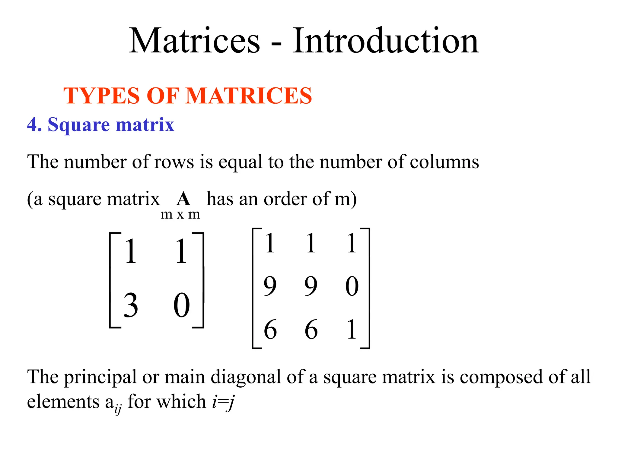 ALLIED MATHEMATICS -I UNIT III MATRICES.ppt