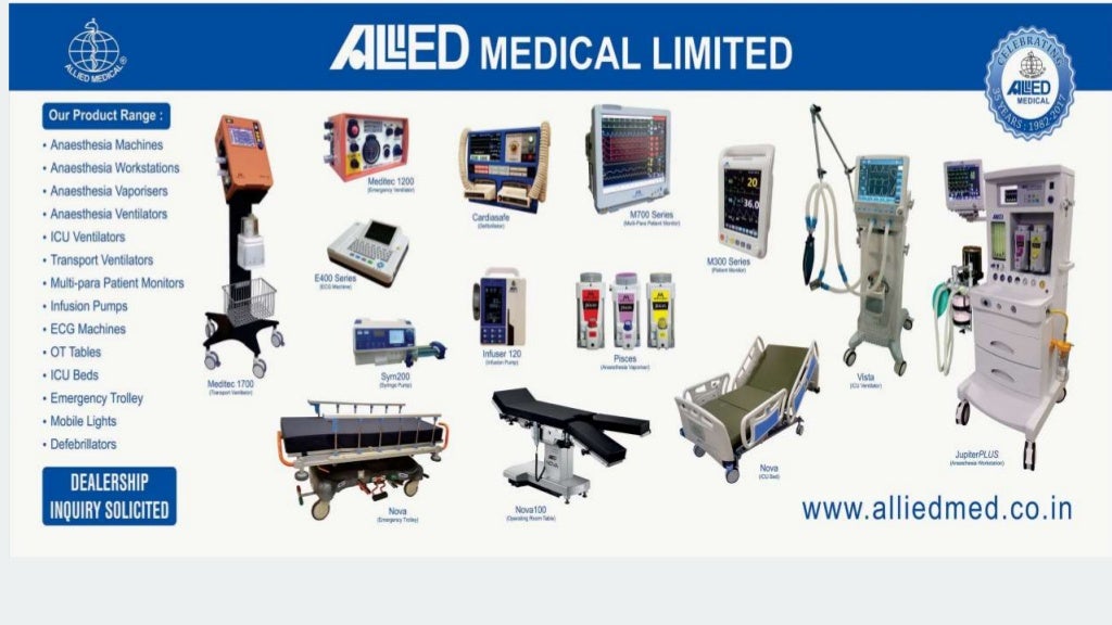 Allied Medical Limited, Gurgaon, Hospital Equipments