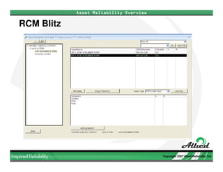 Allied Reliability Phase II EMP Development Overview (March 2009)