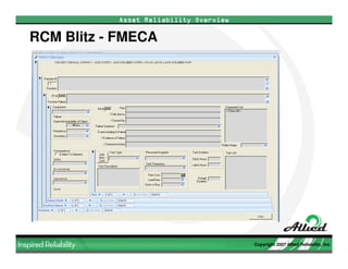 Allied Reliability Phase II EMP Development Overview (March 2009)