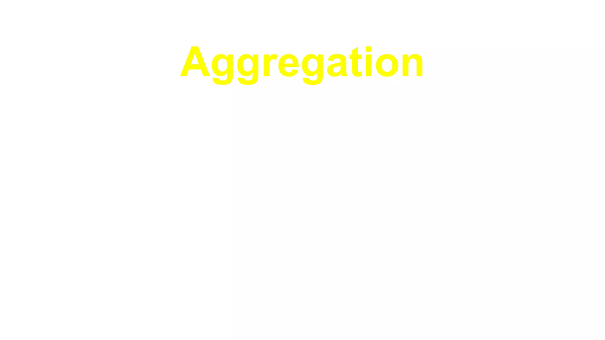 Aggregation
Room::Room(){
for(int i = 0; i < 50; i++)
chairs[i] = NULL;
}
void Room::AddChair(Chair *
chair1, int chairNo){
if(chairNo >= 0 && chairNo < 50)
chairs[chairNo] = chair1;
}
 