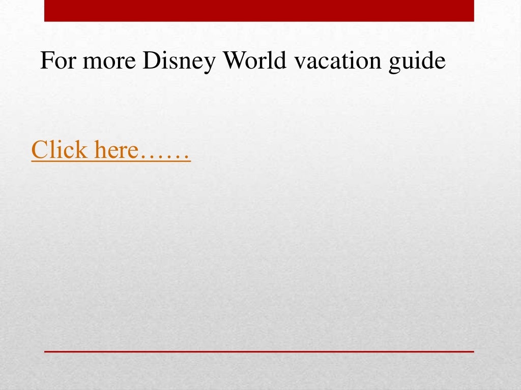 *BEST* All Inclusive Disney World Packages