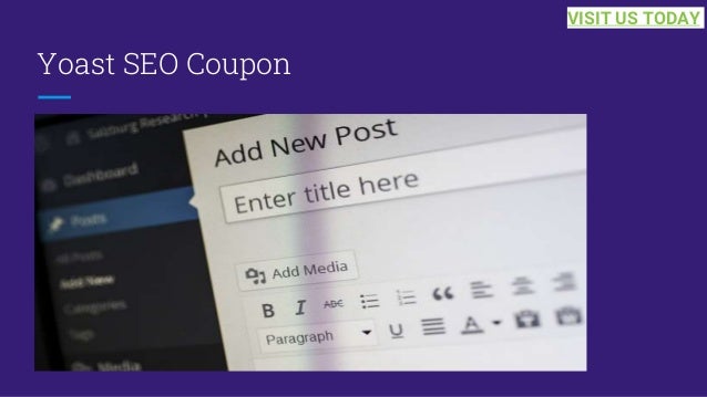 Yoast SEO Coupon
VISIT US TODAY
 
