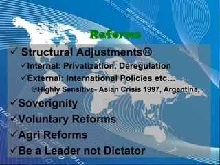 Role Of Multilateral Agencies