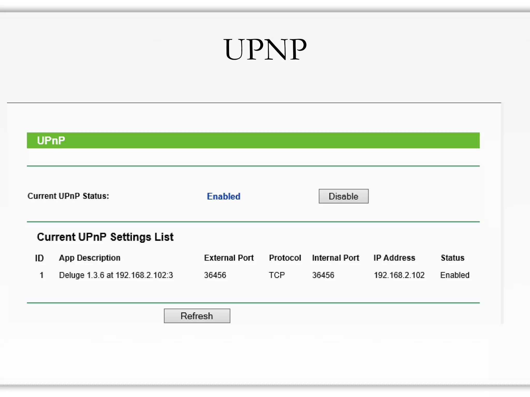 UPNP
 