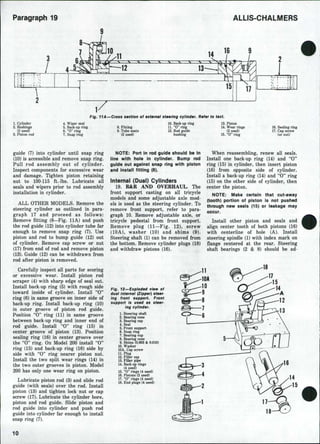 Allis chalmers models 185 tractor service repair manual | PDF