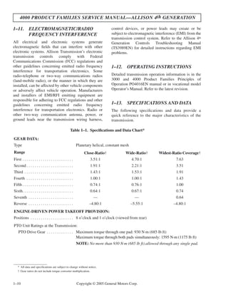 ALLISON 2500 RDS SERVICE MANUAL PDF visual data 3