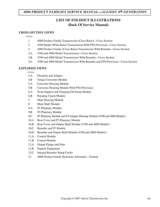 ALLISON TRANSMISSION 4000 SERVICE MANUAL PDF visual data 5