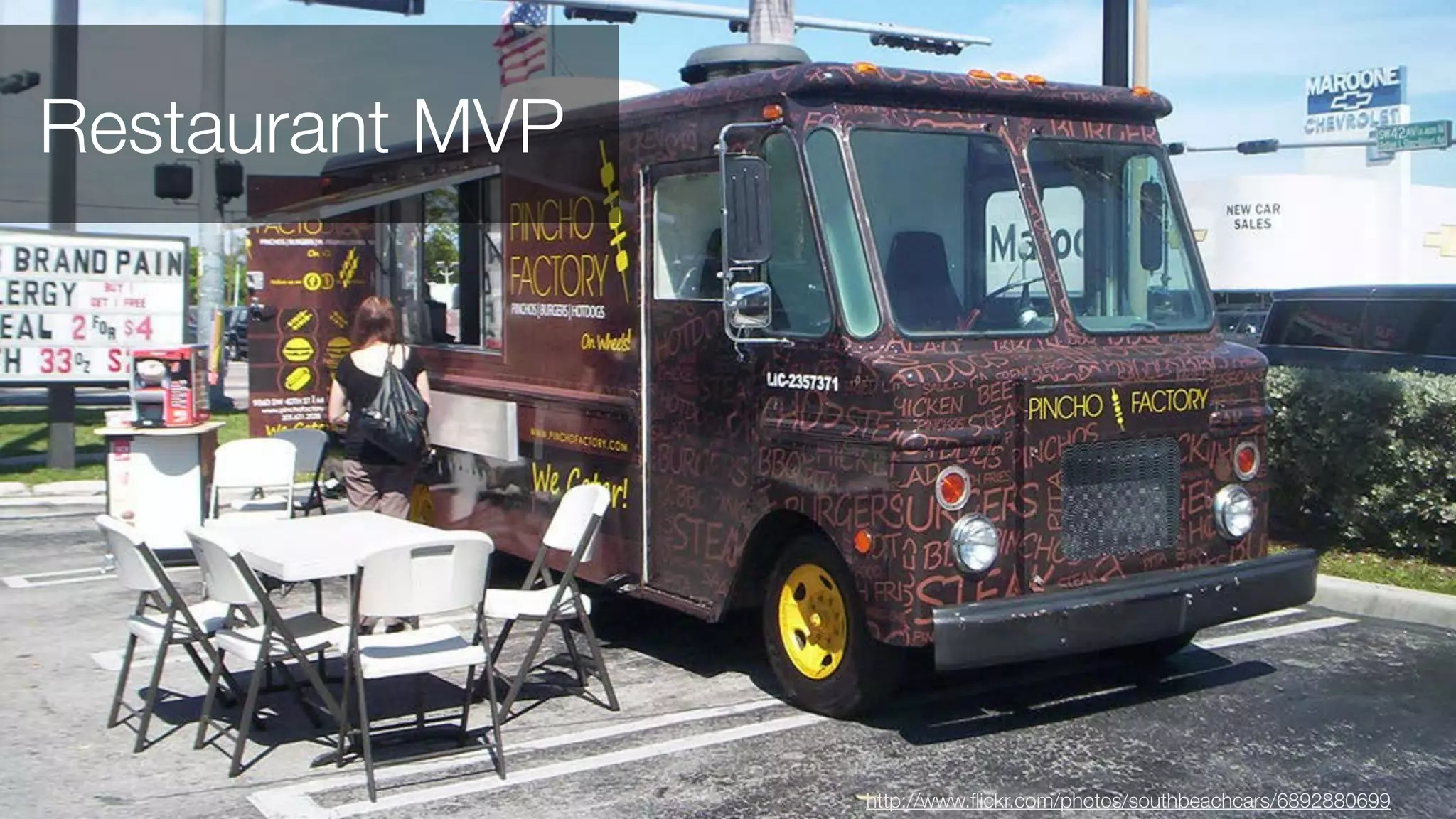 Restaurant MVP

http://www.ﬂickr.com/photos/southbeachcars/6892880699

 