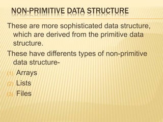 DATA STRUCTURE | PPT