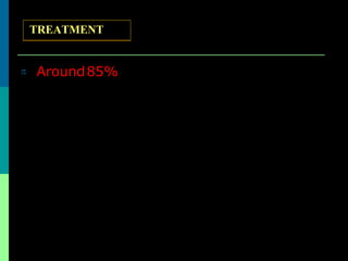  Around85%
TREATMENT
 