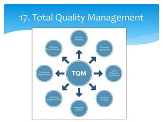 17. Total Quality Management
 