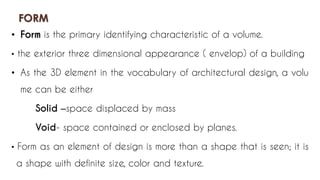 Volume In Design Comprehensive Architectural Planning and Design Principles for Built ...