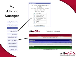 My Allworx Manager 