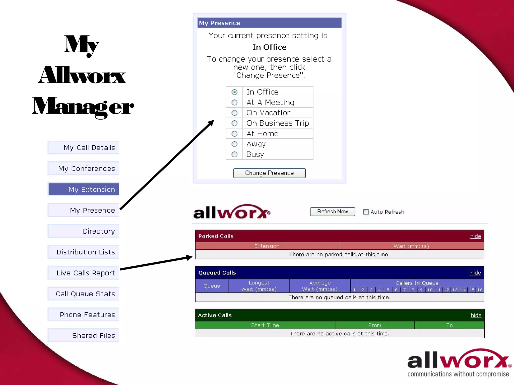 My
Allworx
Manager
 