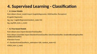 All Machine Learning Building Blocks with Sklearn.pptx