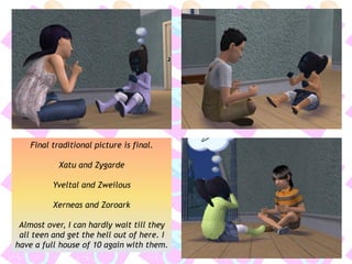 Final traditional picture is final.
Xatu and Zygarde
Yveltal and Zweilous
Xerneas and Zoroark
Almost over, I can hardly wait till they
all teen and get the hell out of here. I
have a full house of 10 again with them.
 