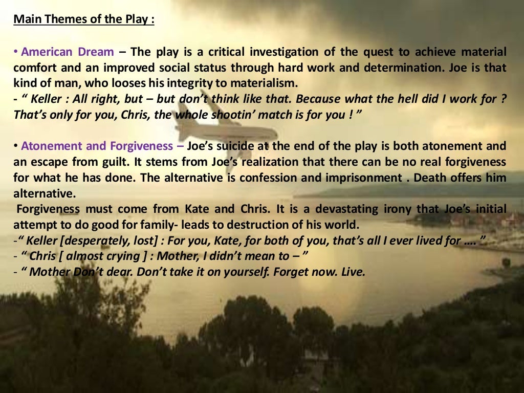 All My Sons By Arthur Miller PPT