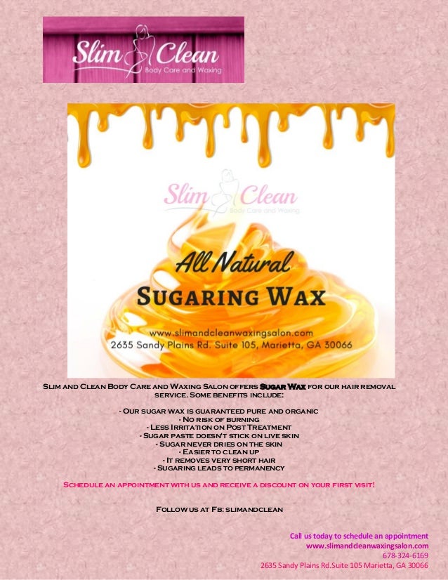 All Natural Sugaring Wax