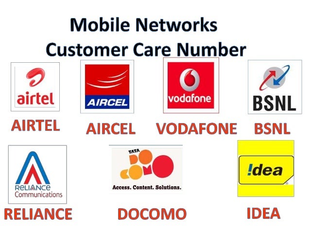 Mobile Network Customer Care Numbers