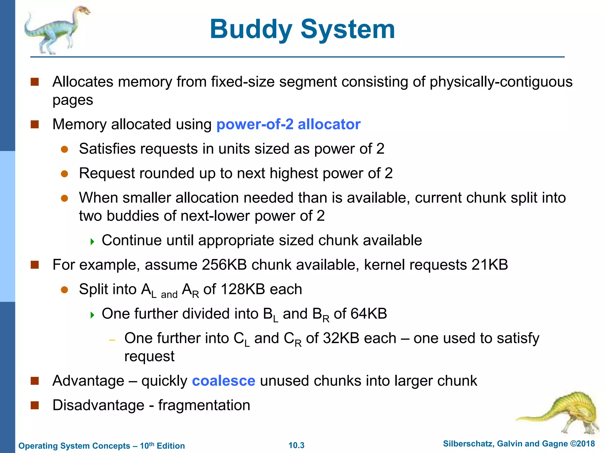 Allocating Kernel Memory Pptx Allocating Kernel Memory Pptx